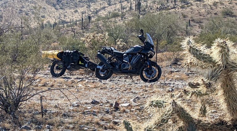 Offroading with the ADV1 in the Arizona desert
